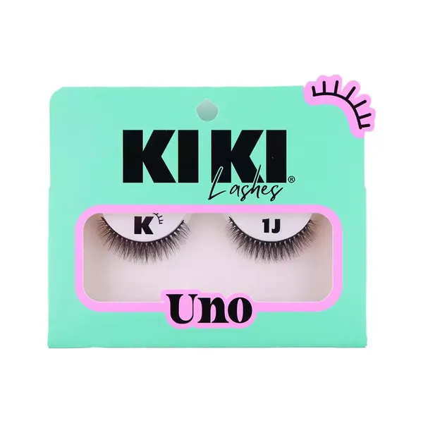 9 - Pestaña Uno Kiki Lashes Pestañas Postizas Naturales