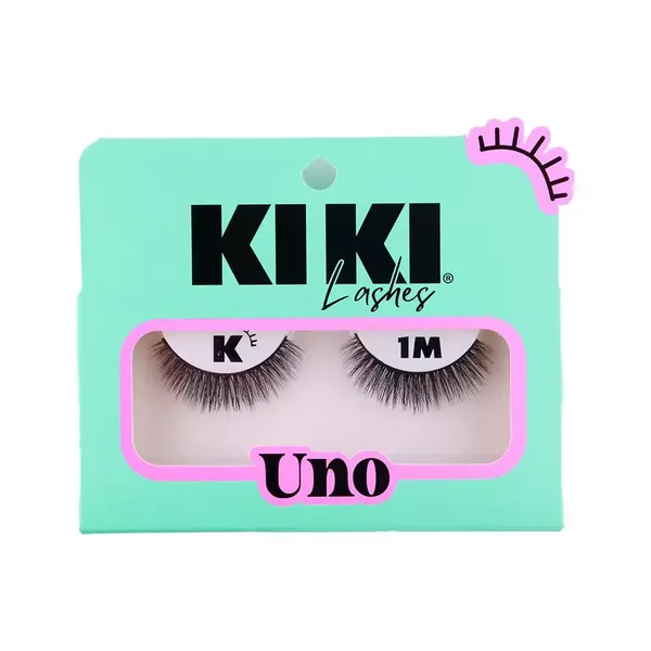 12 - Pestaña Uno Kiki Lashes Pestañas Postizas Naturales