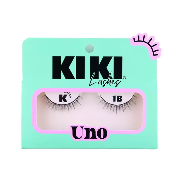 1 - Pestaña Uno Kiki Lashes Pestañas Postizas Naturales