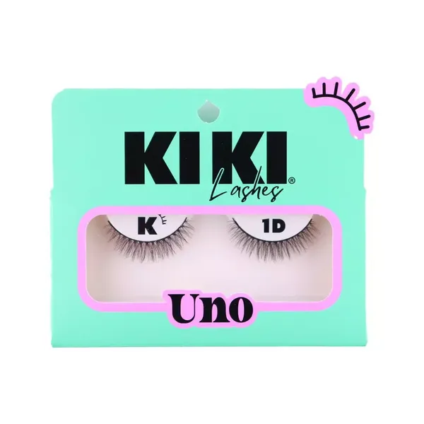 3 - Pestaña Uno Kiki Lashes Pestañas Postizas Naturales