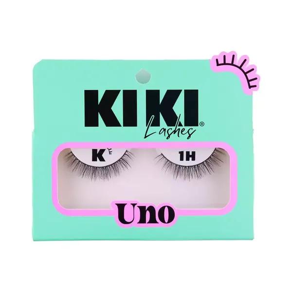 7 - Pestaña Uno Kiki Lashes Pestañas Postizas Naturales