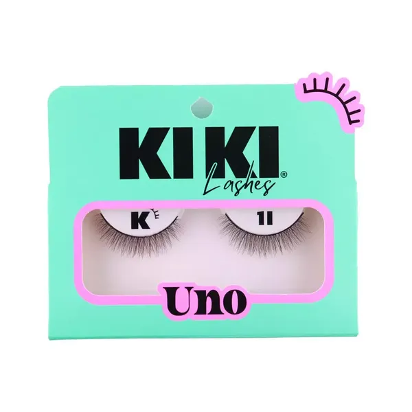 8 - Pestaña Uno Kiki Lashes Pestañas Postizas Naturales