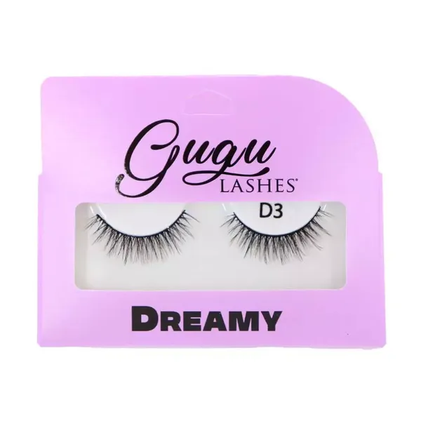 2 - Pestañas Dreamy Gugu Lashes 3D Efecto Natural