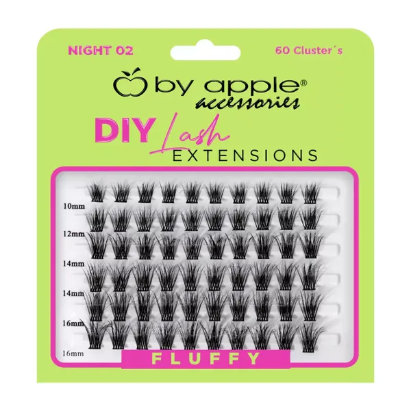 1 - Pestañas Fluffy DIY Lash Extensions By Apple