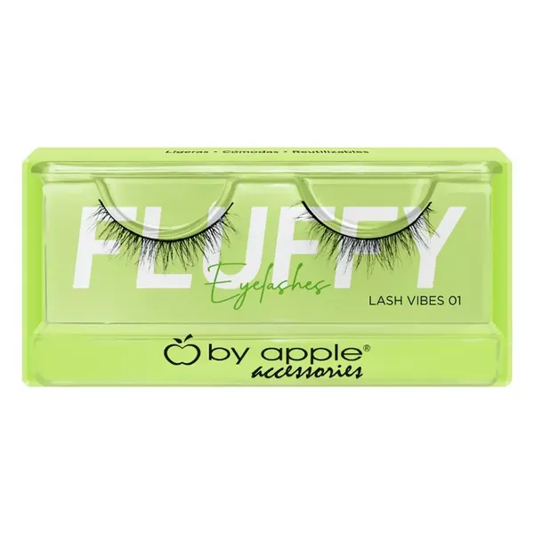 1 - Pestañas Fluffy Eyelashes By Apple