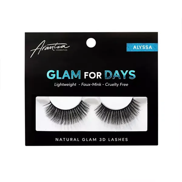 11 - Pestañas Glam For Days Arantza Cosmetics