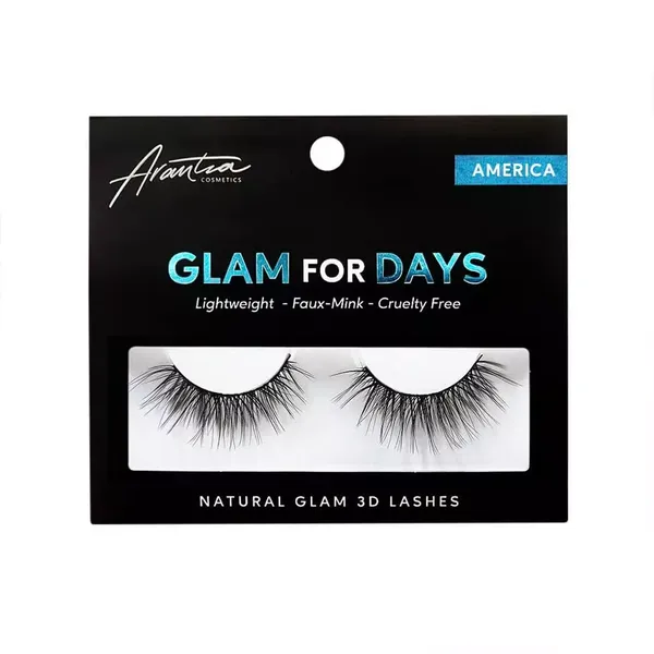 13 - Pestañas Glam For Days Arantza Cosmetics