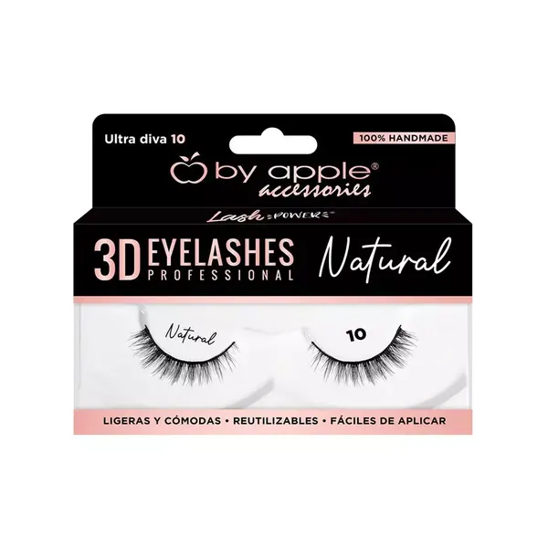 9 - Pestañas Natural 3D By Apple Accessories