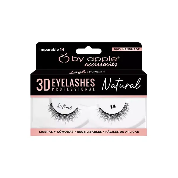 13 - Pestañas Natural 3D By Apple Accessories