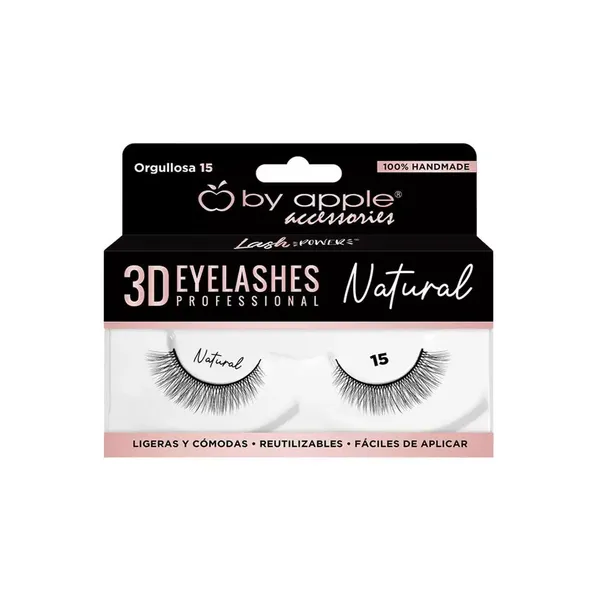 14 - Pestañas Natural 3D By Apple Accessories