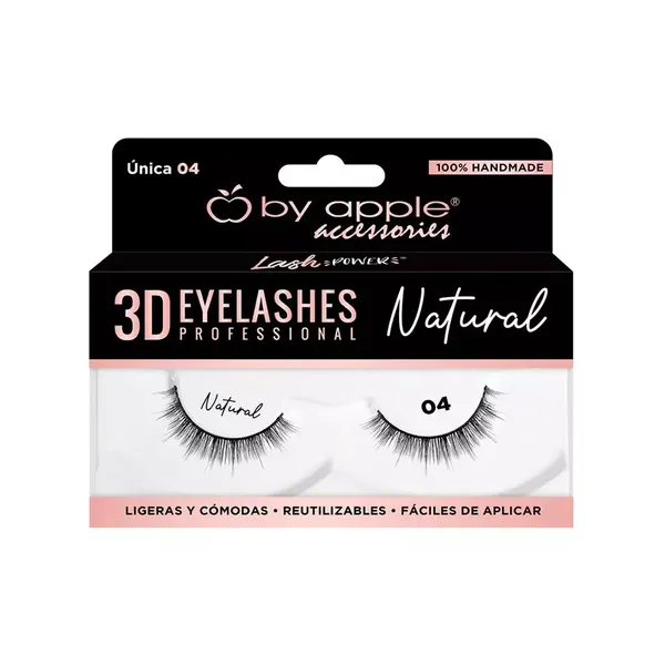 3 - Pestañas Natural 3D By Apple Accessories