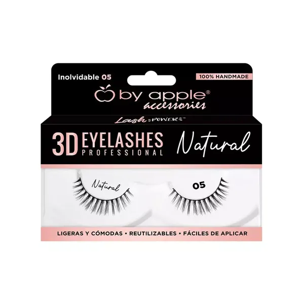 4 - Pestañas Natural 3D By Apple Accessories