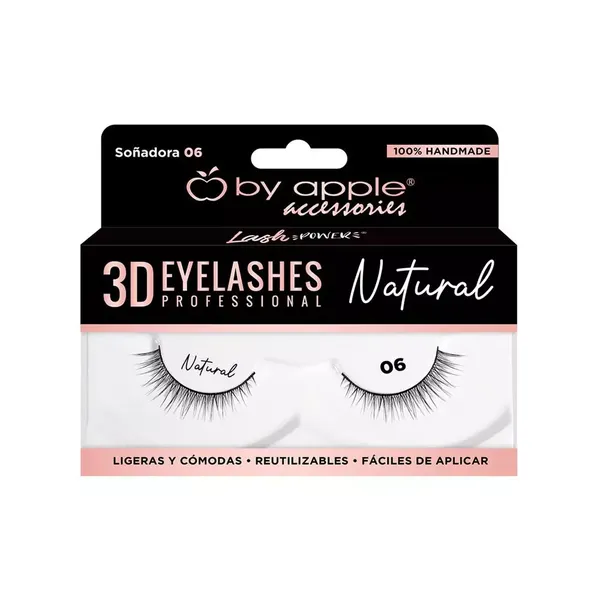 5 - Pestañas Natural 3D By Apple Accessories