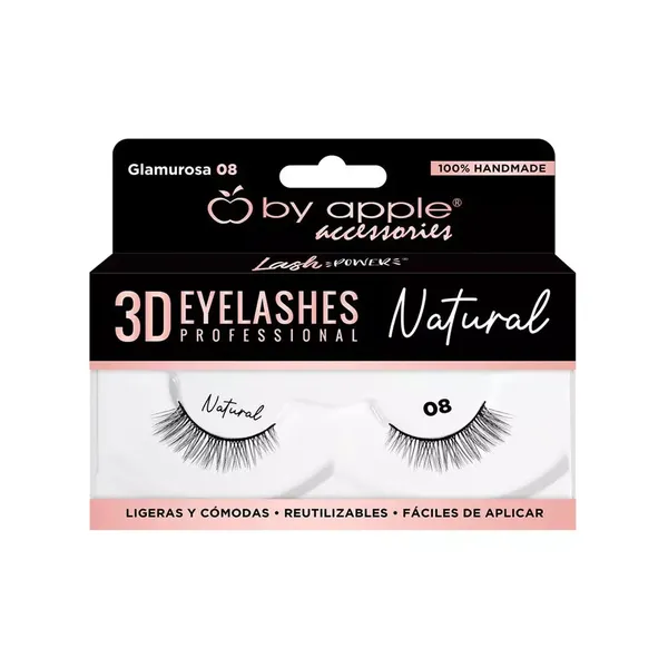 7 - Pestañas Natural 3D By Apple Accessories