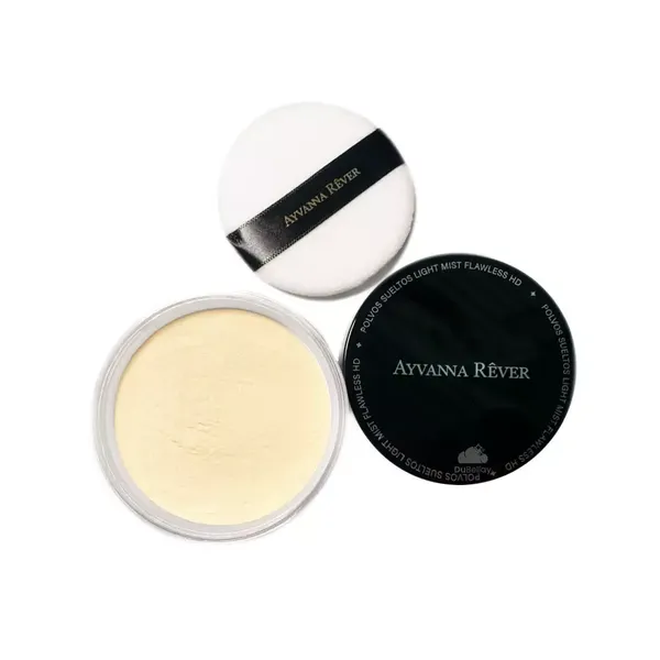 2 - Polvo Traslúcido Light Mist Flawless HD Ayvanna Rêver