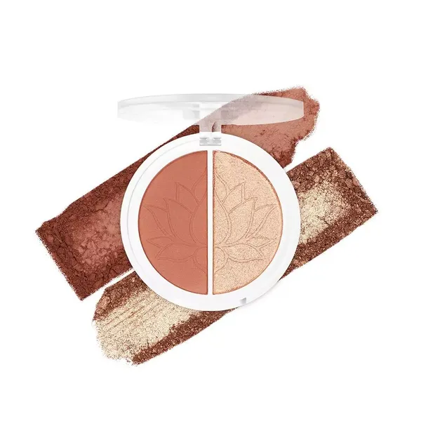 1 - Rubor e Iluminador Blooming Shine