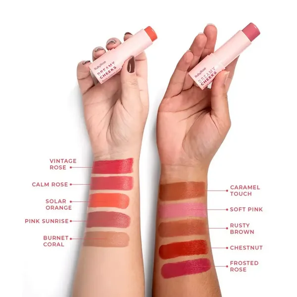 2 - Rubor en Barra Creamy Cheeks Ruby Rose