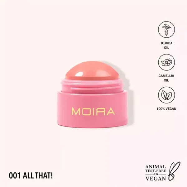 3 - Rubor en Crema Soft Blush Balm Moira