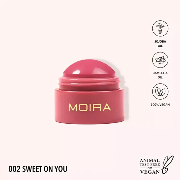 4 - Rubor en Crema Soft Blush Balm Moira