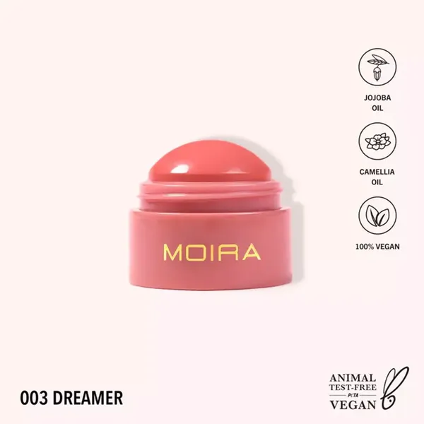 5 - Rubor en Crema Soft Blush Balm Moira