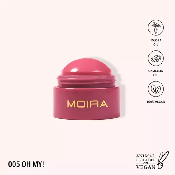 7 - Rubor en Crema Soft Blush Balm Moira