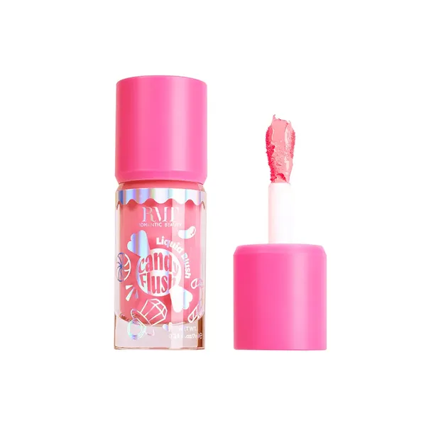 2 - Rubor Líquido Candy Flush Romantic Beauty