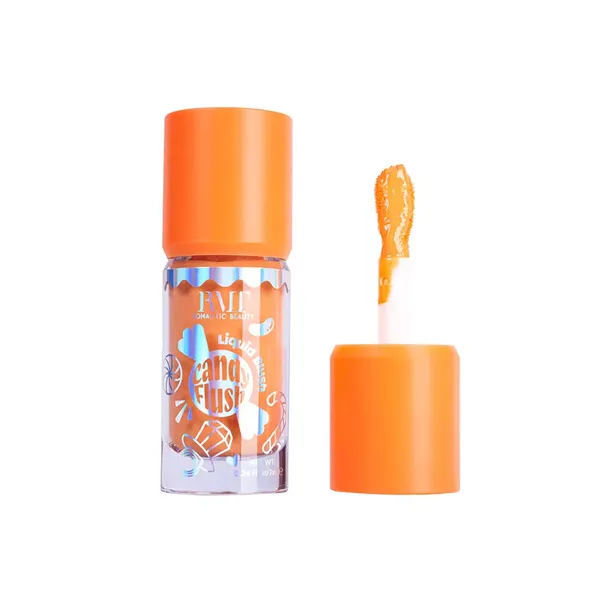5 - Rubor Líquido Candy Flush Romantic Beauty