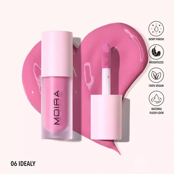 5 - Rubor Líquido Love Steady Moira