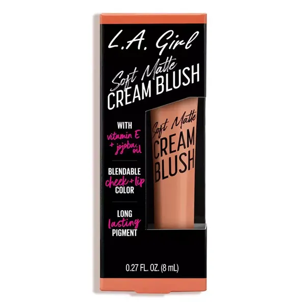 1 - Rubor Soft Matte Cream Blush L.A. Girl