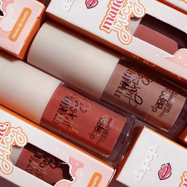 1 - Serie Labial Matte Juicy Dapop