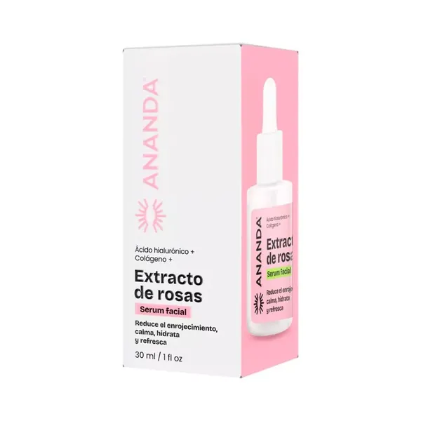 1 - Serum Facial Extracto de Rosas Ananda