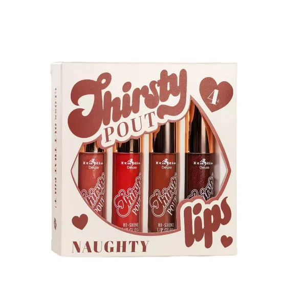 1 - Set Brillo Thirsty Pout 4 Italia Deluxe