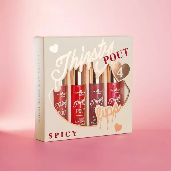 2 - Set Brillo Thirsty Pout 4 Italia Deluxe
