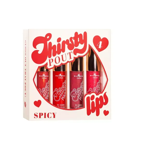 3 - Set Brillo Thirsty Pout 4 Italia Deluxe
