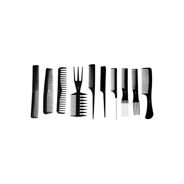 1 - Set con 10 Peines Profesional MH Beauty