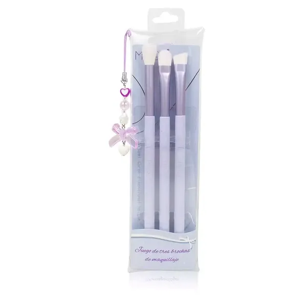 3 - Set de Brochas Para Ojos Mix Girl