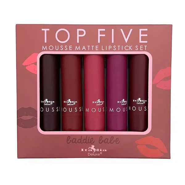 2 - Set de Labiales Top Five Italia Deluxe