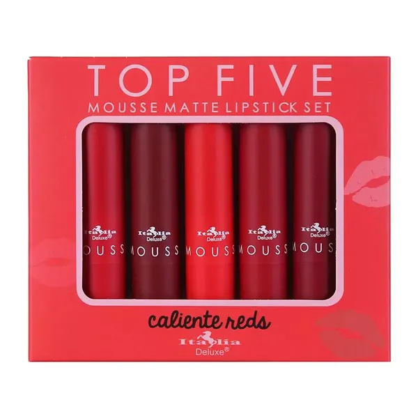 3 - Set de Labiales Top Five Italia Deluxe