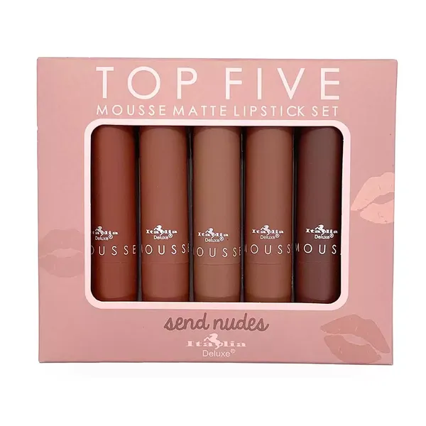 4 - Set de Labiales Top Five Italia Deluxe
