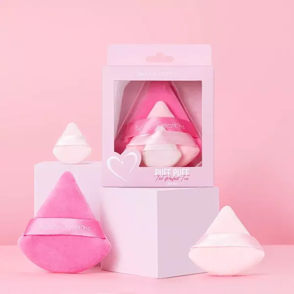 1 - Set Esponjas Puff Puff The Perfect Trio Beauty Creations