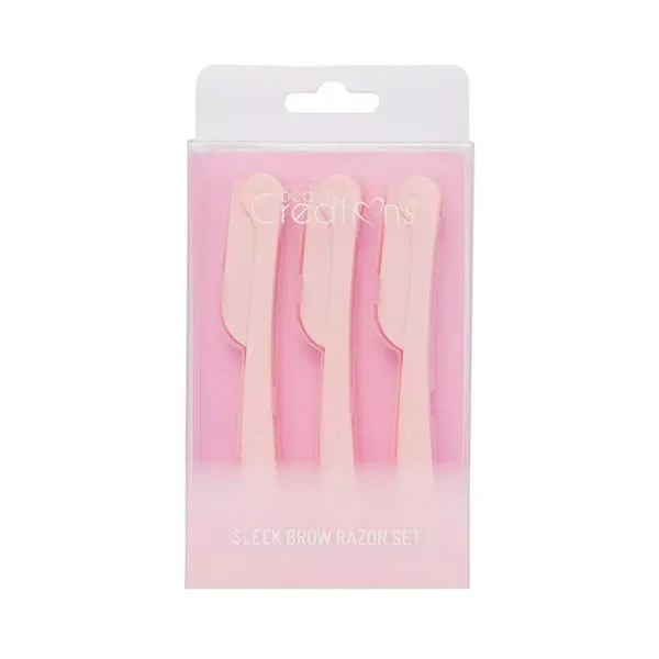 1 - Set Sleek Brow Razor Beauty Creations