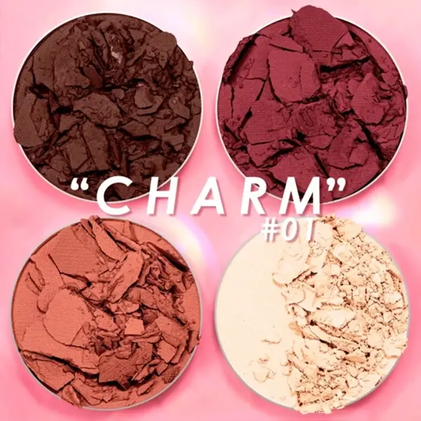 3 - Sombra Intensity Glam Pink Up Cosmetics
