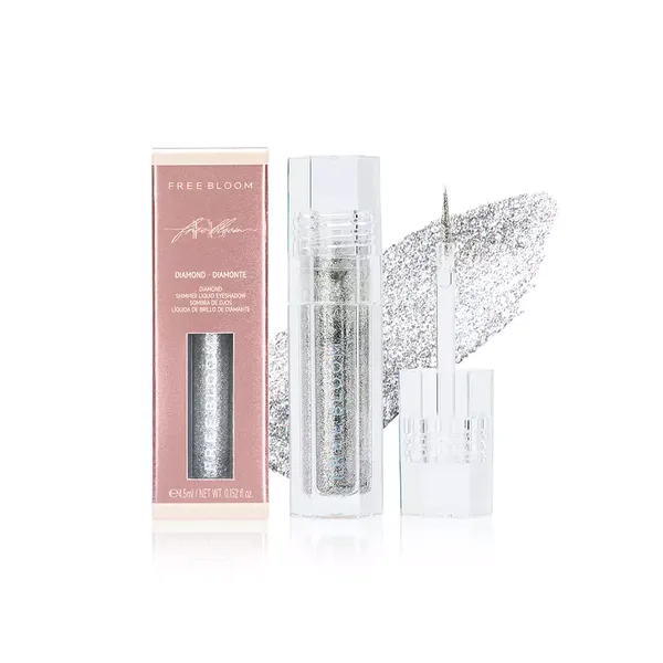 4 - Sombra Líquida Diamond Glitter Free Bloom