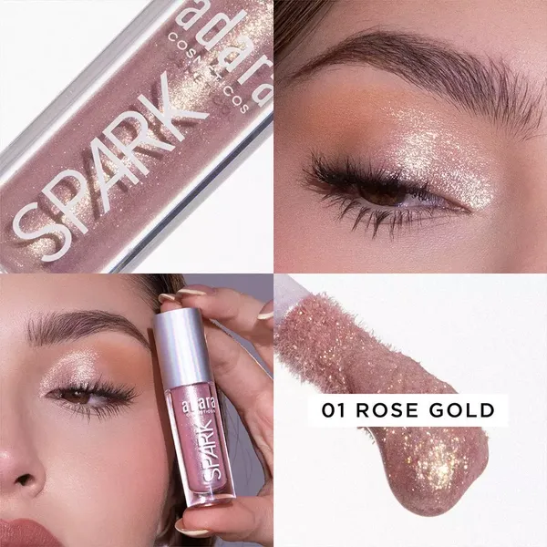 1 - Sombra Líquida Spark Adara Cosmetics