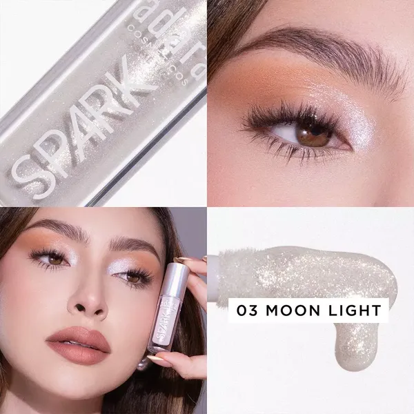 3 - Sombra Líquida Spark Adara Cosmetics
