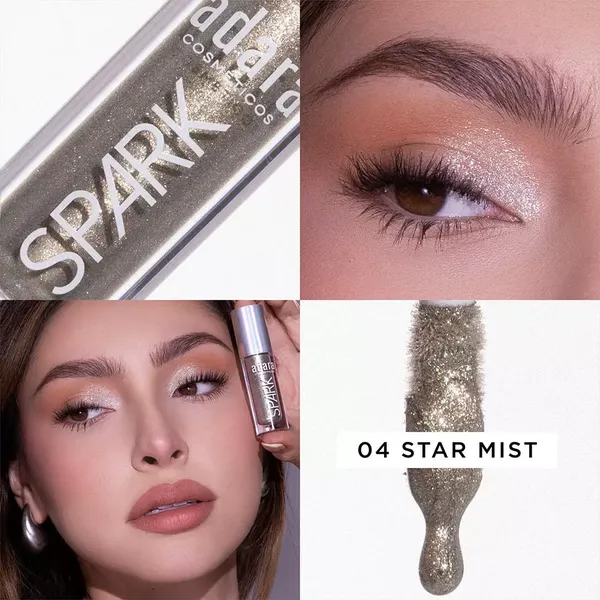 4 - Sombra Líquida Spark Adara Cosmetics