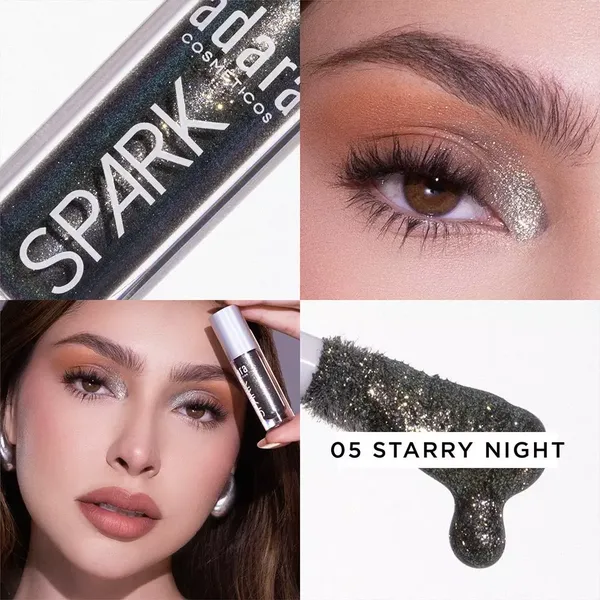 5 - Sombra Líquida Spark Adara Cosmetics