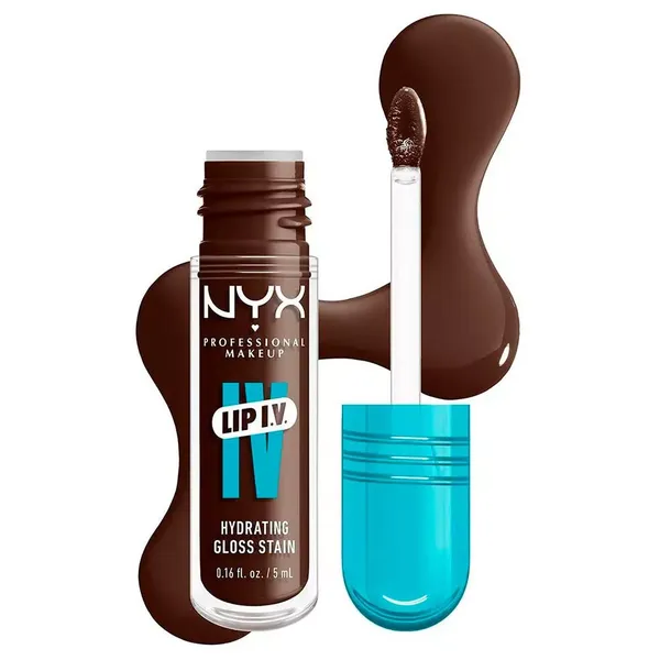 9 - Tinta Lip I.V. Hydrating Gloss NYX Professional Makeup