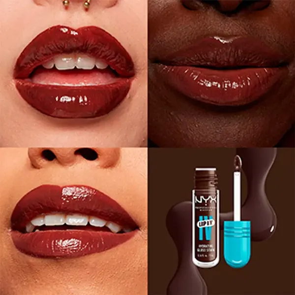 11 - Tinta Lip I.V. Hydrating Gloss NYX Professional Makeup