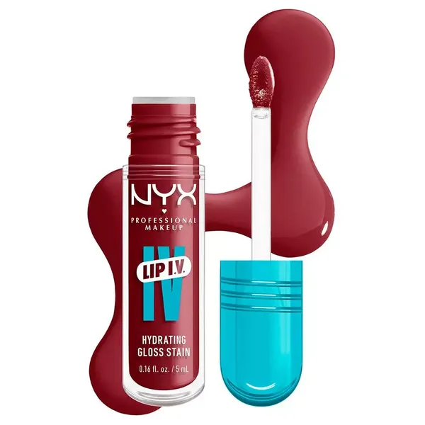12 - Tinta Lip I.V. Hydrating Gloss NYX Professional Makeup